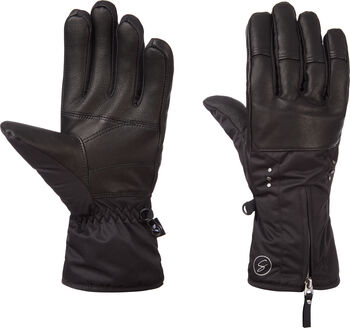 Dám. lyžiarske rukavice DariaII,Thermolite AQ5.5,100%PES,dlaň kož