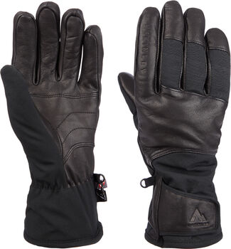 Dosp. lyžiarske rukavice Davis II,100%koža, Primaloft,Aquamax10.10