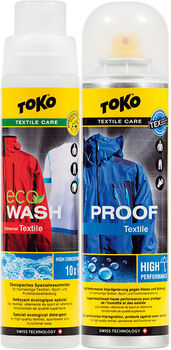 Prací prášok+impregná- cia,Duo Pack Textile Proof& EcoTextil Wash,2x250ml