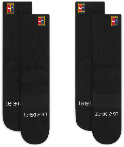 Tenisové ponožky U Multiplier Crew 2PR Cushioned,2PÁ/BAL