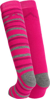 Det. lyžiarske ponožky Rigo,2bal.,1xpruhy,1xun 80%PAN,15%PA,4%WO,1%EA
